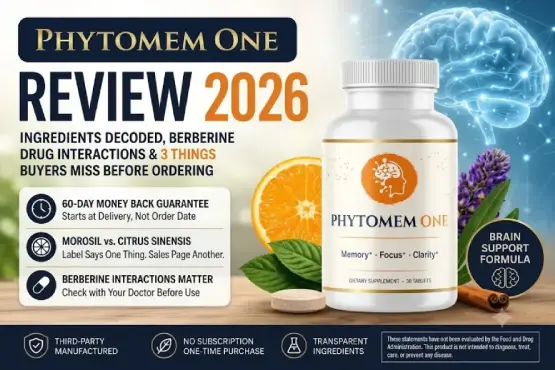 Phytomem One brain health supplement bottle